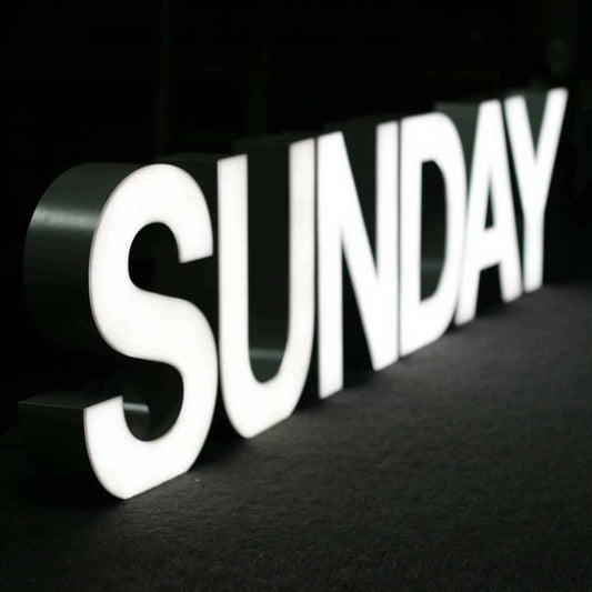 Quizzy LED Letter D