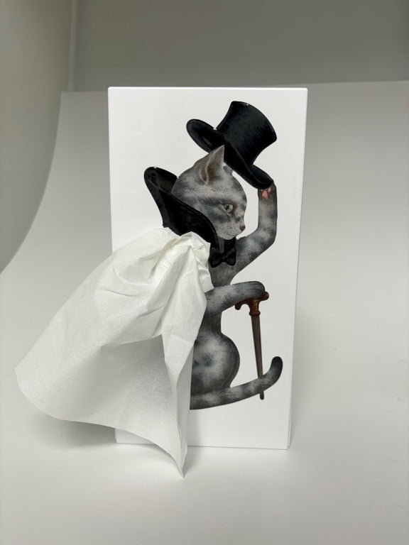 Spextrum Tissue Up Tale Cat detail