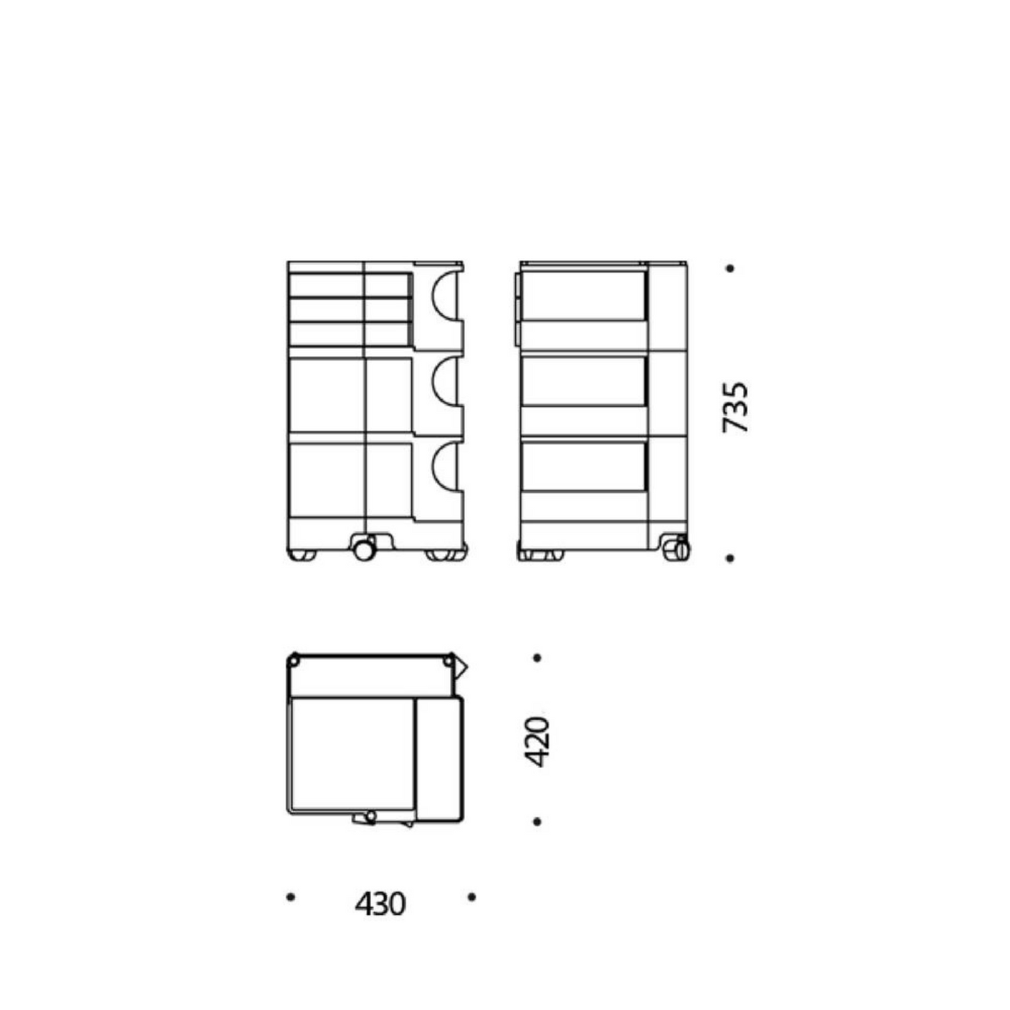 BOBY Trolley - B34