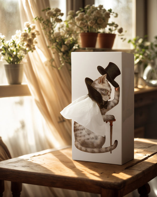 Spextrum Tissue Up Tale Cat in use