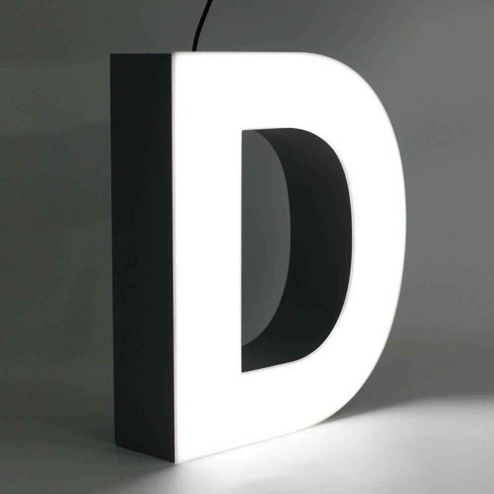 Quizzy LED Letter D