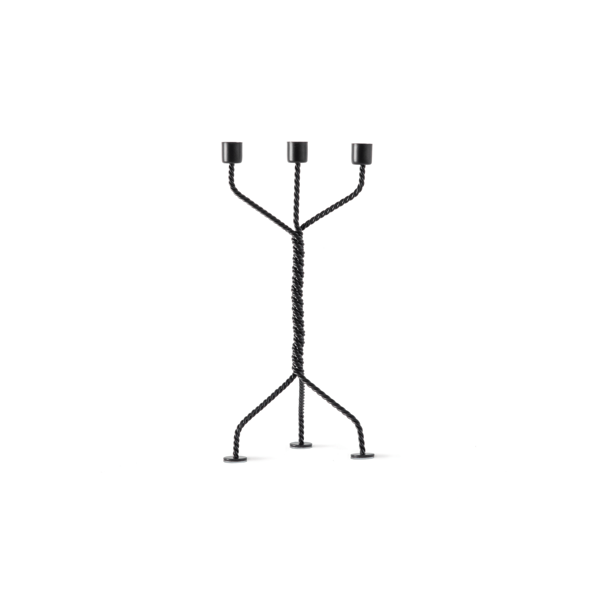TWISTED CANDLEHOLDER