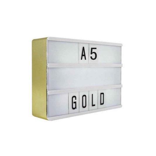 LIGHTBOX A5 | Gold