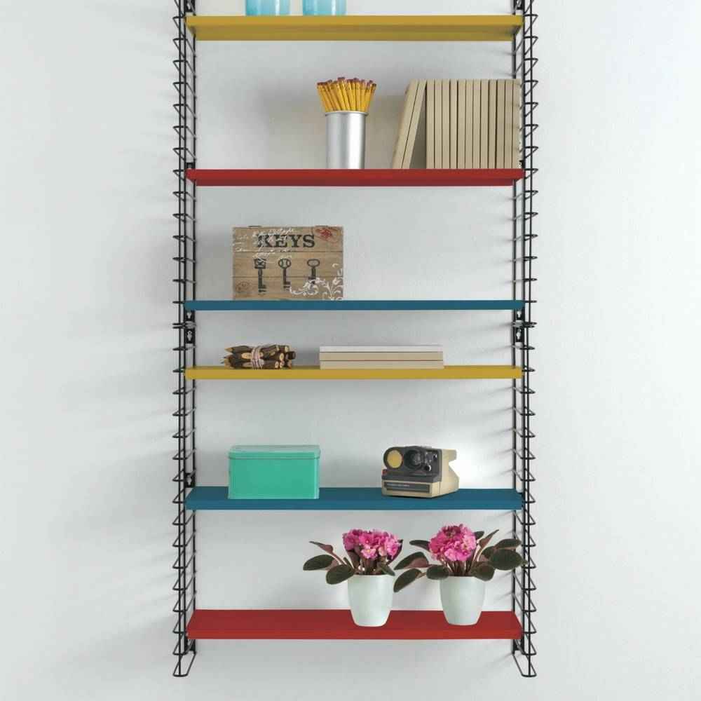 Bookshelf "Tricolore" Mondrian