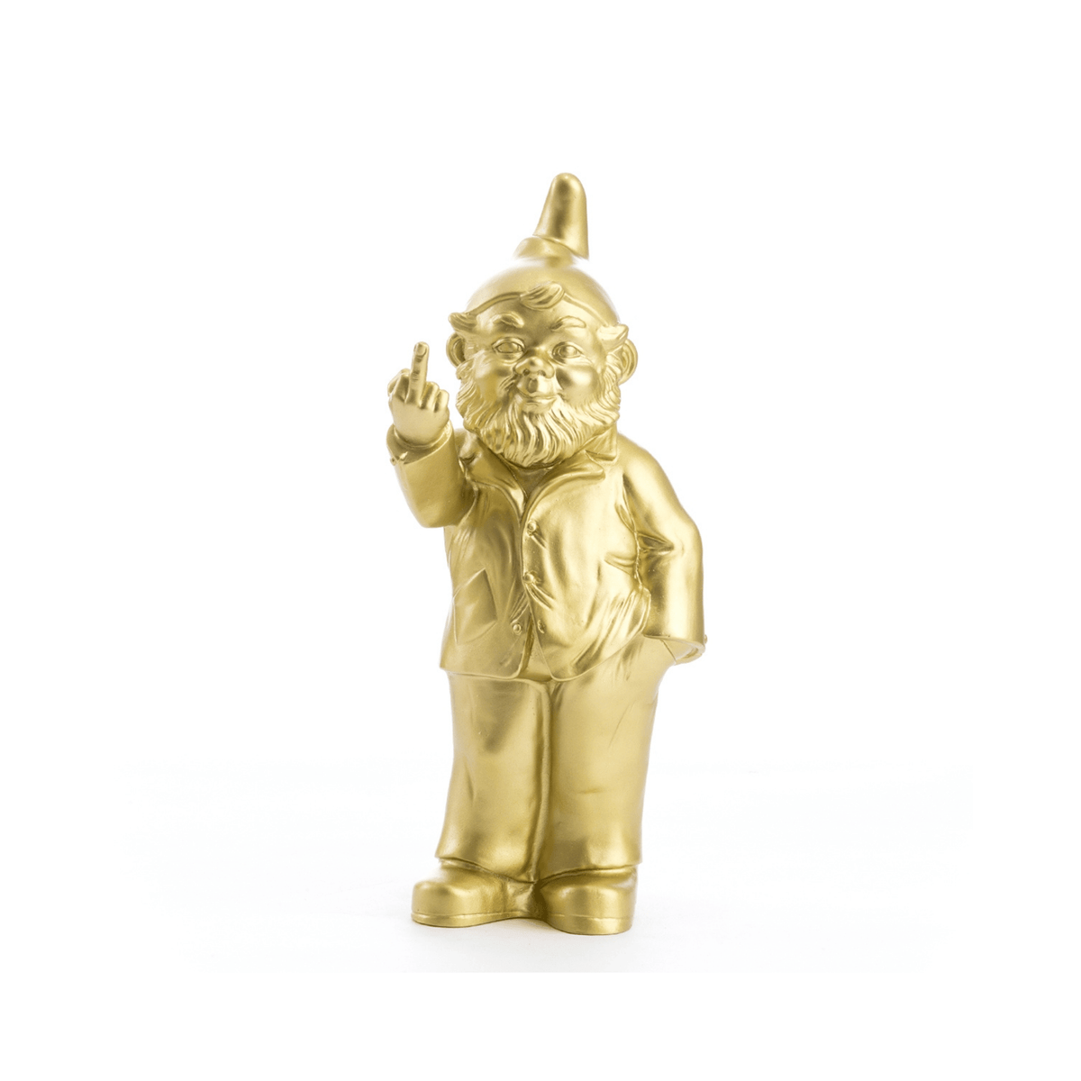 Ottmar Hörl - middle finger - Fuck SPONTI 'Fuck You' Gnome – I❤️DESIGN
